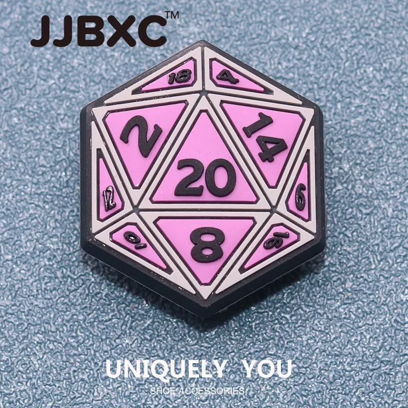 JJBXC CHARM Shoe Buckle Shoe Accessories Cartoon Letter DIY Fashion Shoes Accessories Suitable for cross Shoes