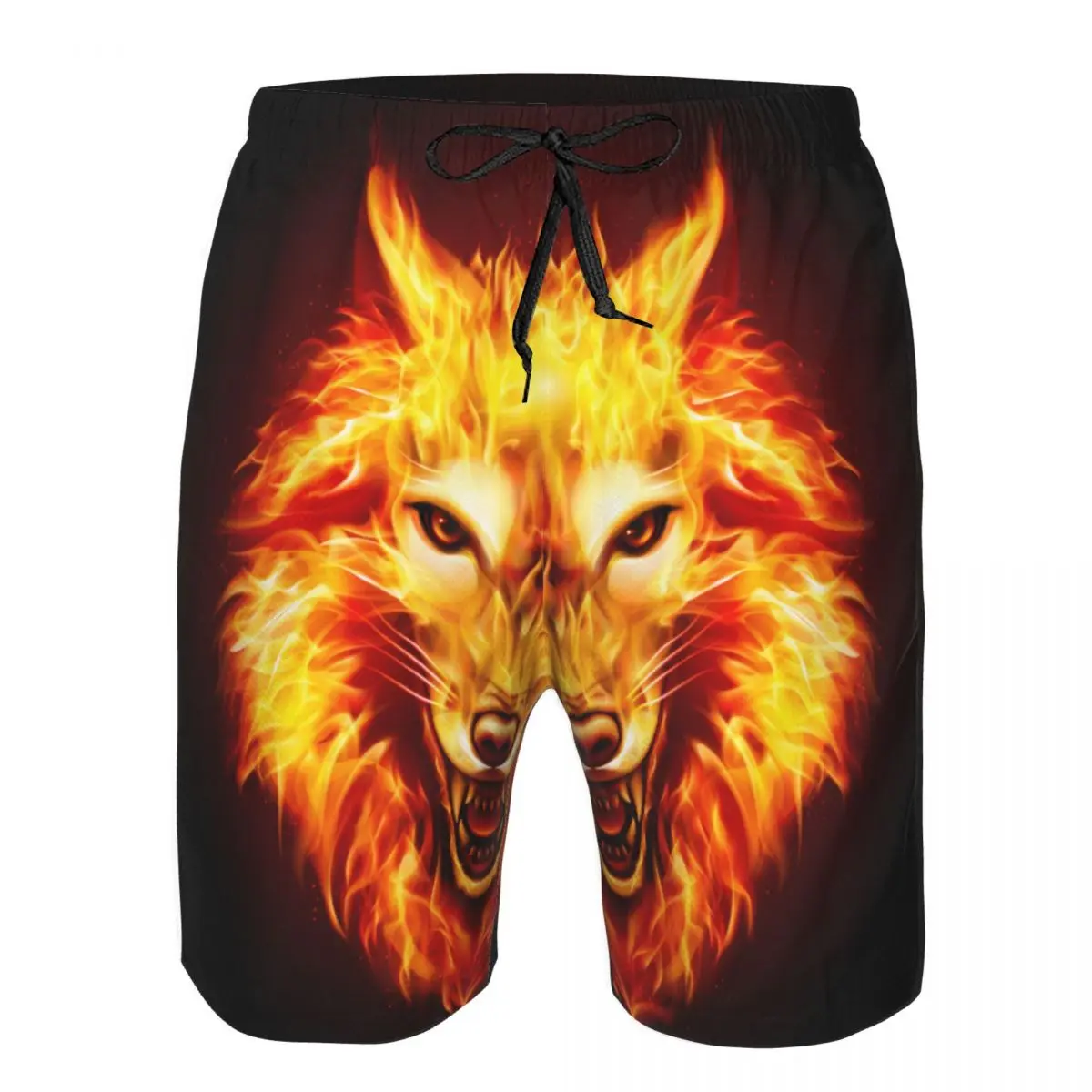 

Swimsuit Man Summer 2023 Gym Shorts Men's beach sport Fire Wolf