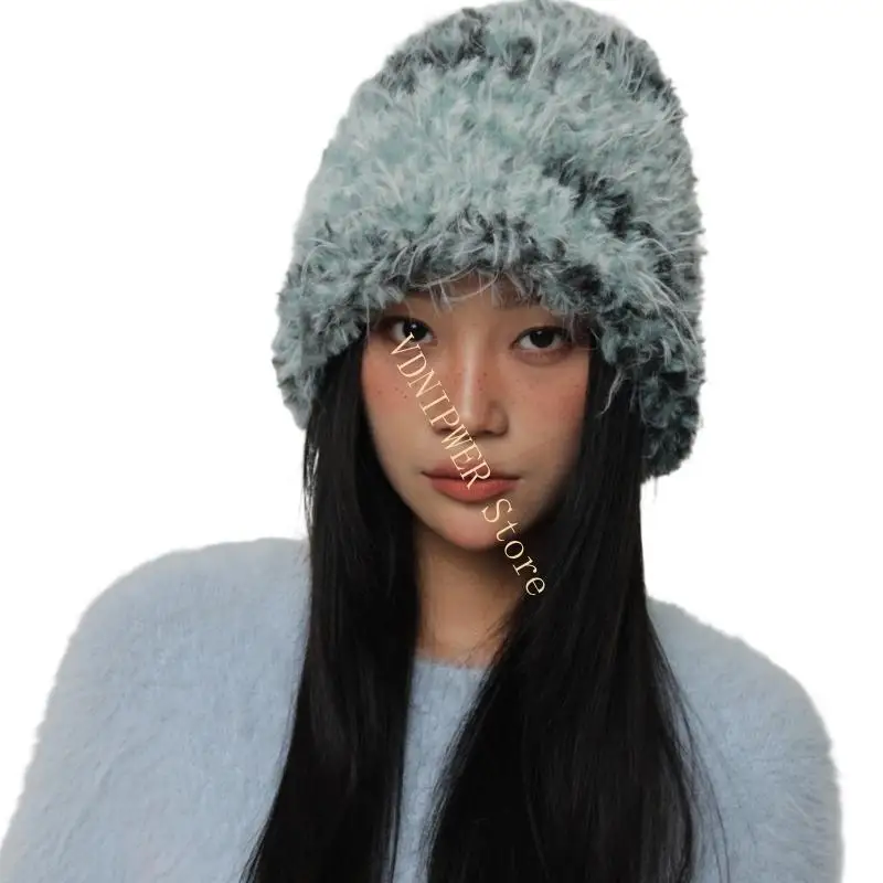 دافئ أفخم الصياد قبعة الرجال النساء الشتاء النشاط في الهواء الطلق الأذن حامي الجمجمة قبعة D08E