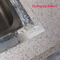 High Temperature Resistance Aluminum Foil Tape Kitchen Pipe Repair Tape Adhesive Sealing Foil Heat Insulation Leak Proof Tape 4
