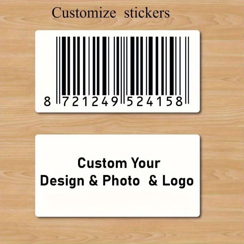 

Customized PVC Rectangular Stickers Durable Materials Personalized Design and Photo Printing Office School Customized Stickers