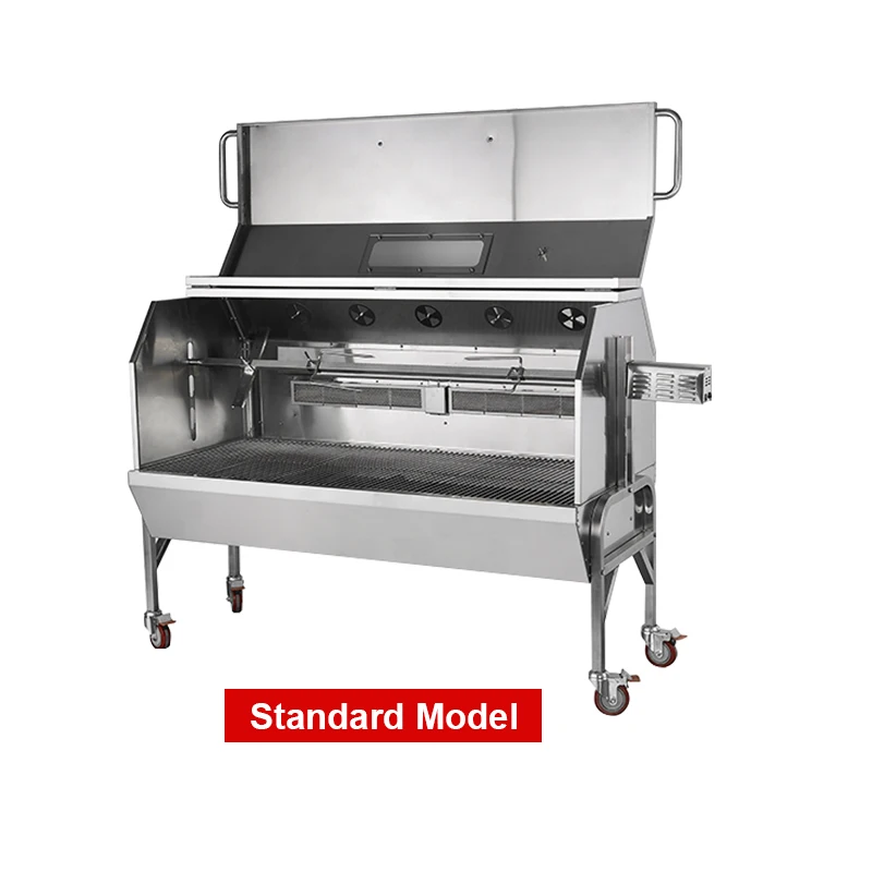 Manufacturer Commercial Automatic Rotation Pig Bbq Grill Lamb Rotisseries