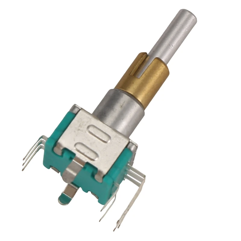 Dual Axis Encoder EC11EBB24C03 Dual Axis Encoder with Switch 30 Positioning Number 15 Pulse Point Handle 25mm