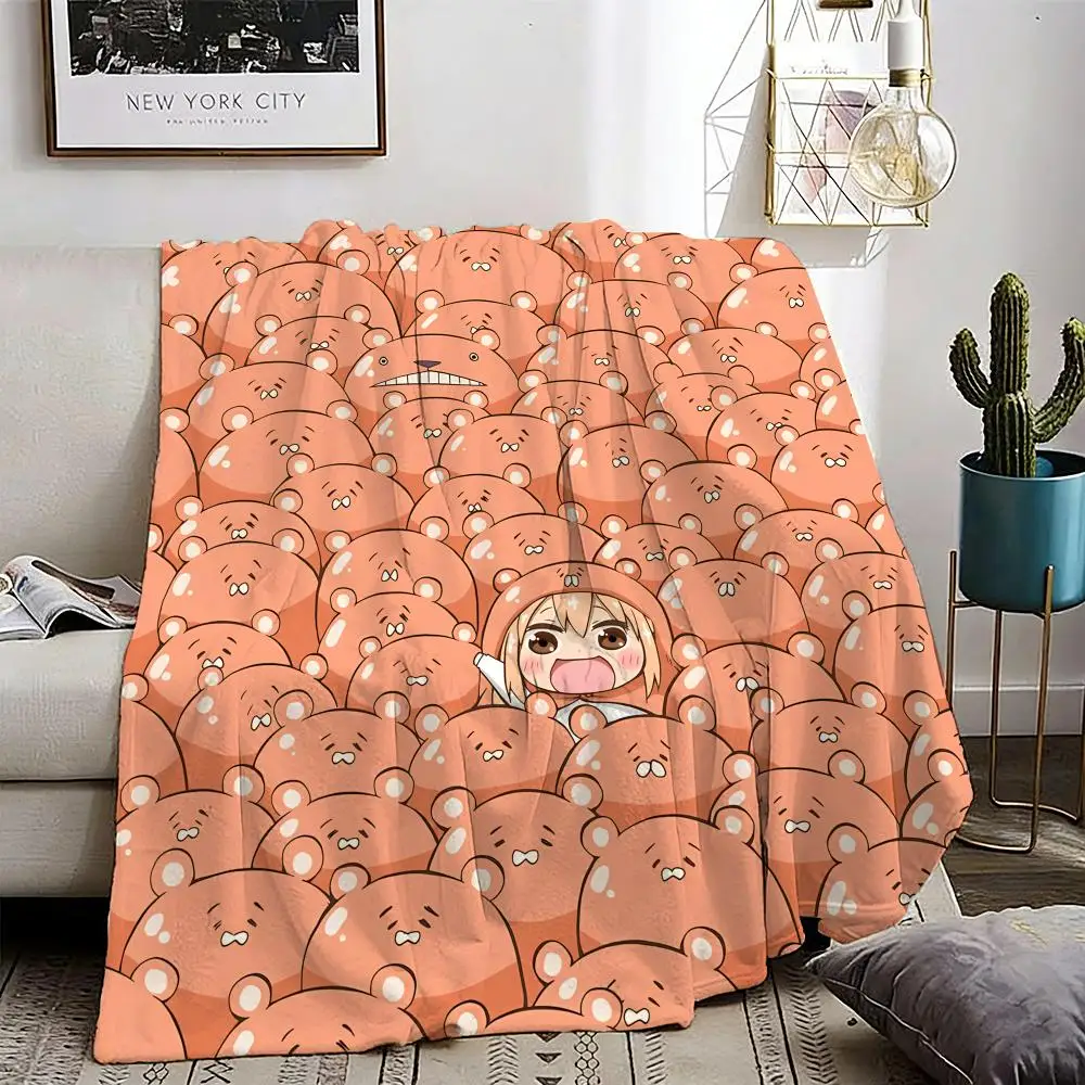 

Anime Himouto! Umaru-chan Doma Umaru Throw Lightweight 240g Flannel Blanket Soft Skin-friendly for Summer Cooling