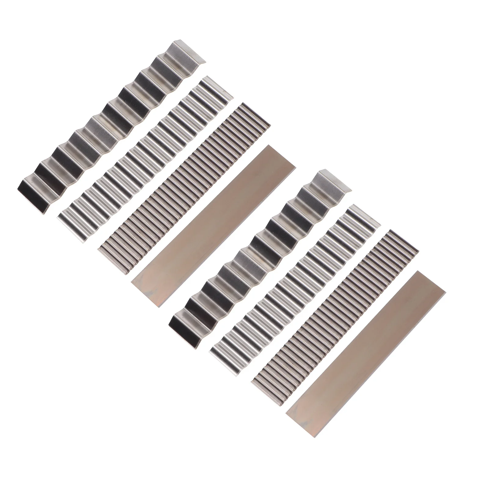 8Pcs Polymer Clay Cutters Shaping Tools Durable Stainless Steel DIY Sculpture Modeling Cutters Carving Supplies for Beginners