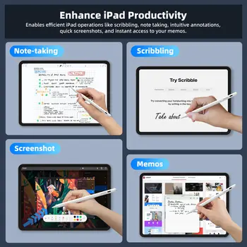 適用於 Apple Pencil 2(支援 Apple Find My 應用程式內功能)、iPad Pencil(適用於 iPad Air 6、iPad Pro 13 吋(2024 年式)、iPad Air 5、iPad Pro 11 吋和 12.9 吋,支援防誤觸功能) 6 最佳銷售 iPad觸控筆 - №2