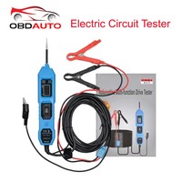 AERMOTOR 6V/24V/48V DC Electric Circuit Tester With LED Display Light Car Electrical System Tester Power Repair Diagnostic Tool
