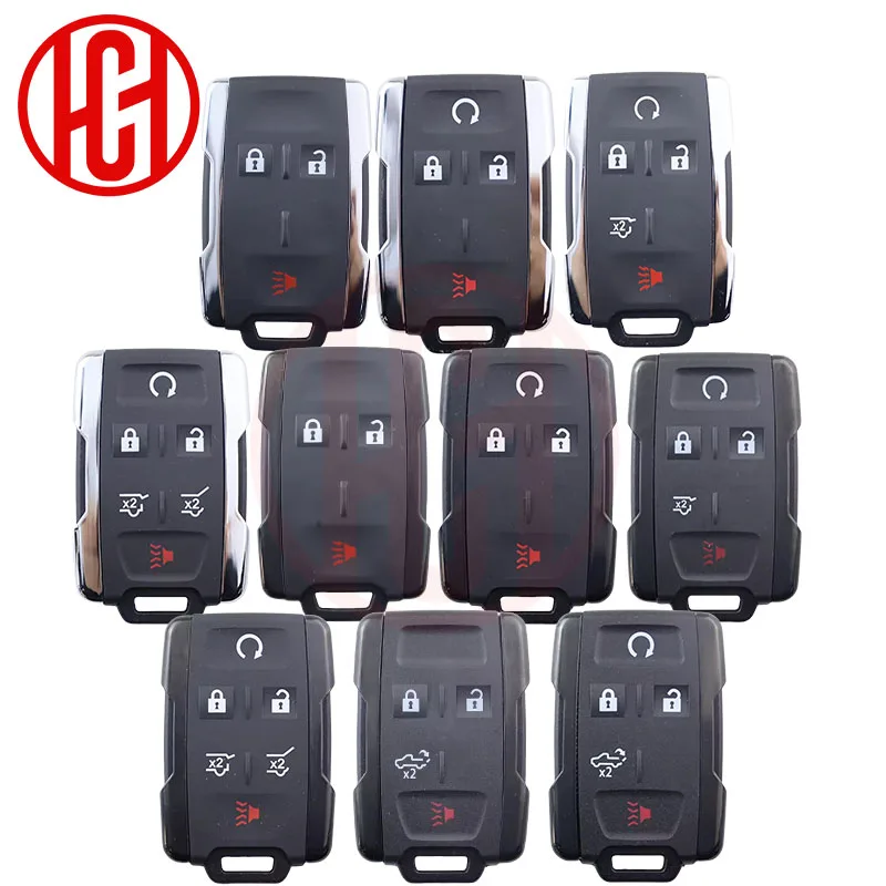 

Car Key Shell Case for Chevrolet Suburban Silverado Tahoe GMC Suburban Tahoe Yukon Colorado 1500 2500HD 3500HD Sierra Canyon