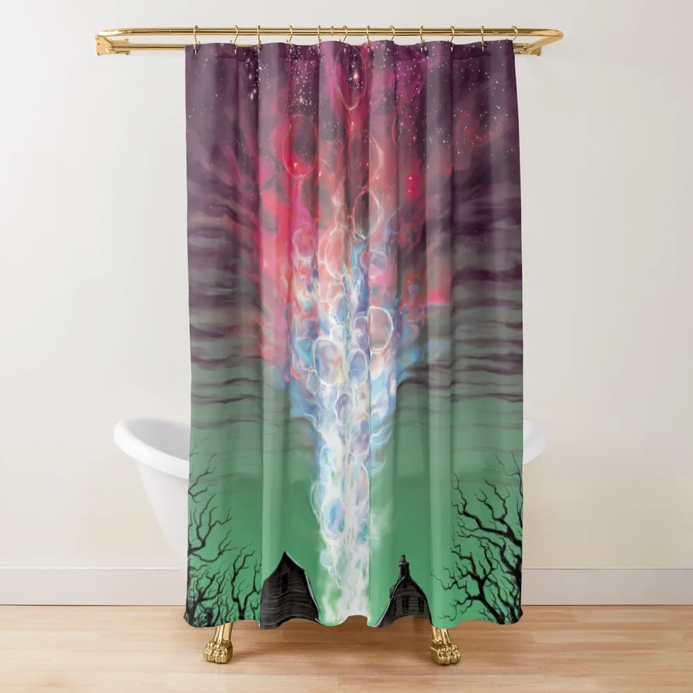 

The Colour Out of Space - Colour Variant 3 Shower Curtain Luxury Bathroom Bathroom And Shower Bathroom Accessory Curtain