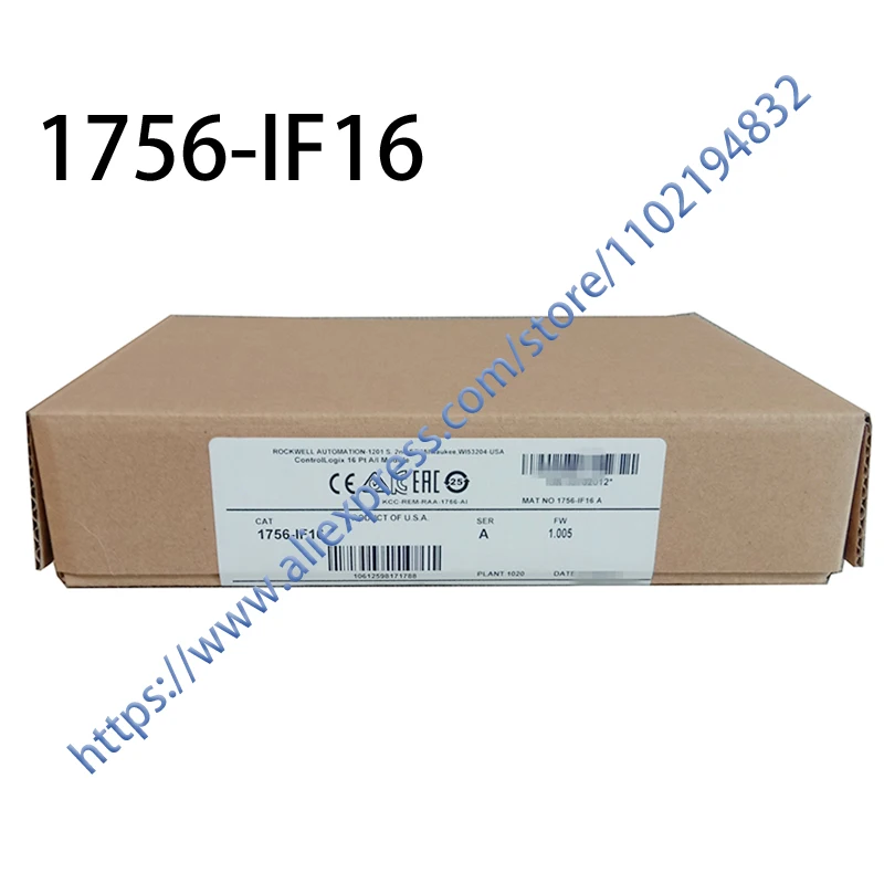 

Brand New Original 1756-EN2T 1756-CNBR 1756-IF16 1756-OF8 One Year Warranty, Fast Shipping