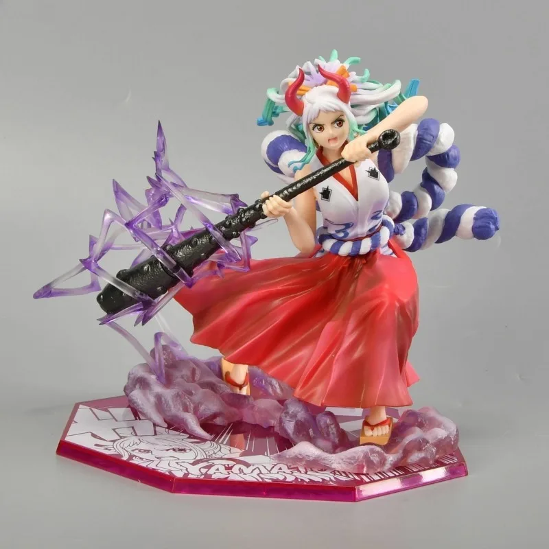 

Bandai оригинальная коробка One Piece Figus ZERO FE Yamato Kaido дочь гром восемь печатей настольные украшения коллекция подарков