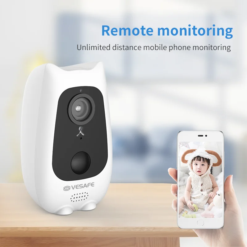 2MP 1080P Tuya App Solar Power  Low Comsunption IP Camera AI Humanoid Motion Detection Auto Tracking  Security CCTV Baby Monitor