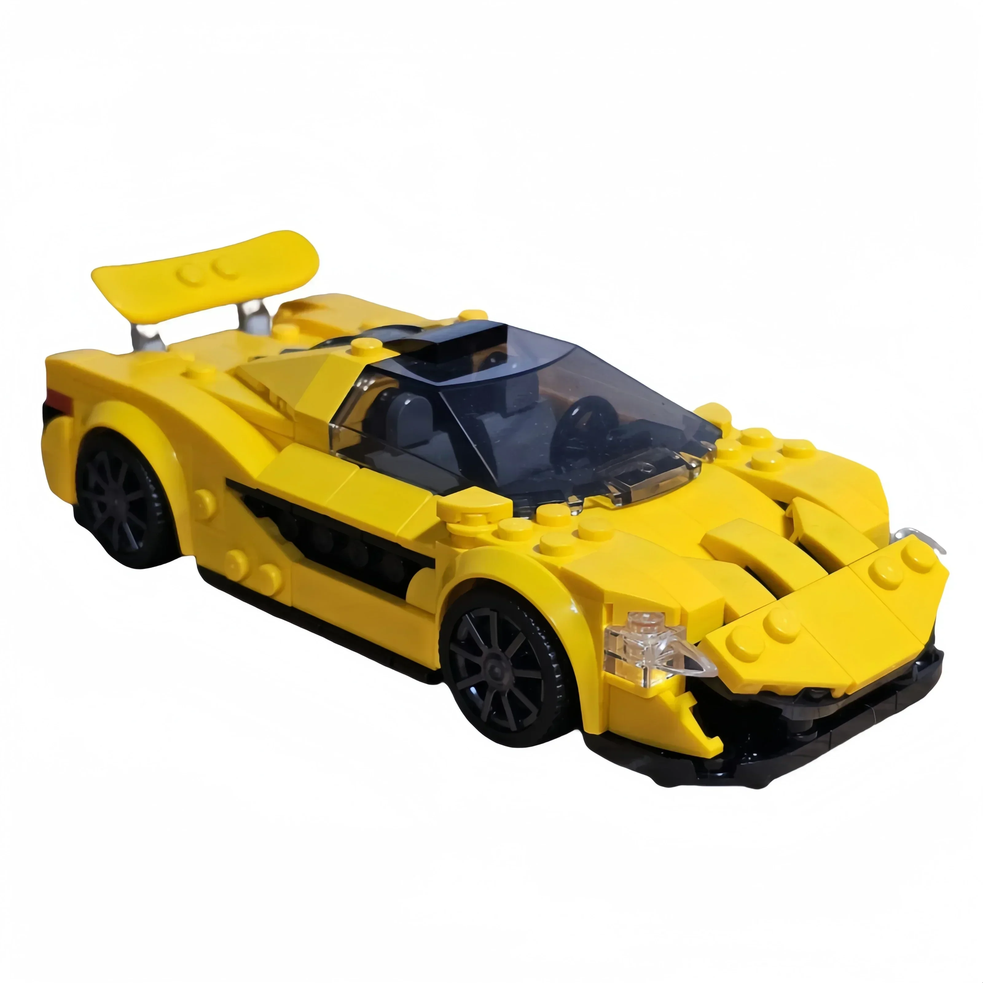 Stadt Auto Modell MOC Gebäude Ziegel Geschwindigkeit Champion Supercar F1P1 Modulare Technologie Geschenke Urlaub Montieren Kinder Spielzeug Anzug