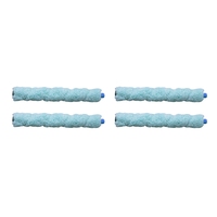 4PCS Soft Main Roller Brush For ILIFE Shinebot W400 W450 W455 Floor Washing Robot Brush Spare Parts Replacement