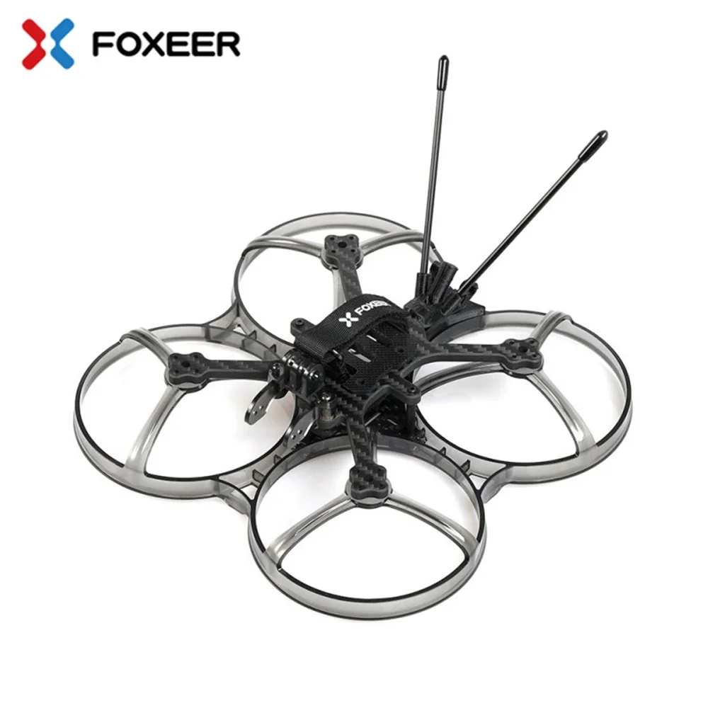 

Foxeer Foxwhoop35 142mm T700 Carbon W/ Silky Coating Unbreakable Frame for Vista / HDzero/Analog FPV 3.5inch Cinewhoop RC Drone