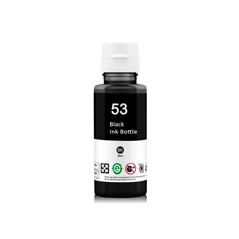 100ML*4 GT52 GT53 Refill Dye Ink For HP GT 52 53 Deskjet GT5810 GT5820 5810 5820 For HP 110 115 310 315 Inkjet Printer