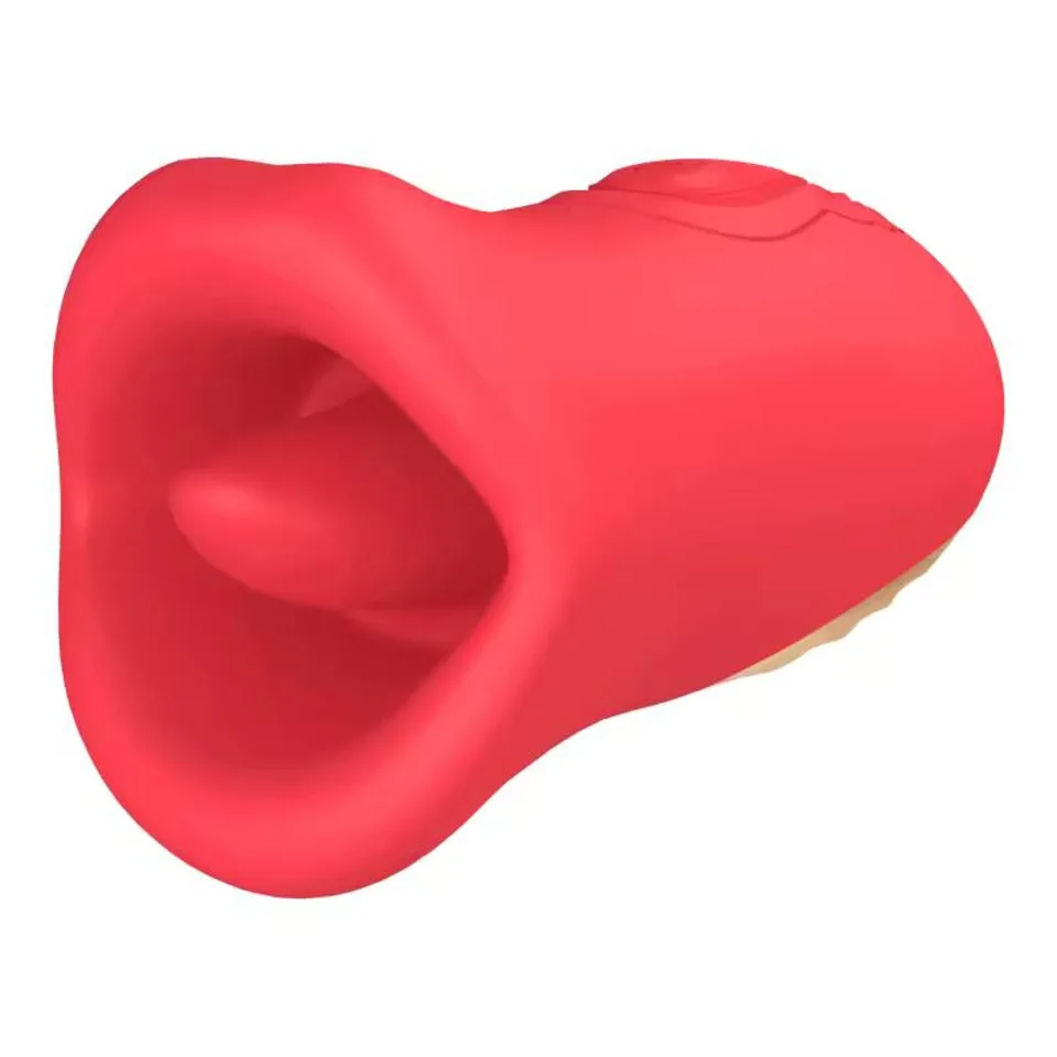 Big Mouth Biting Tongue Licking Vibration Massager Clitoral Stimulator Female Masturbator Clitoral Powerful Vibrator Sex Toy