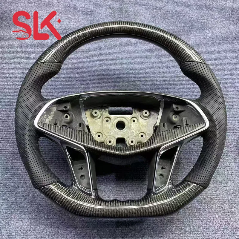 For Cadillac CT4/CT5/ATS/XTS/XT5/XT6 Carbon Fiber Steering Wheel Modification