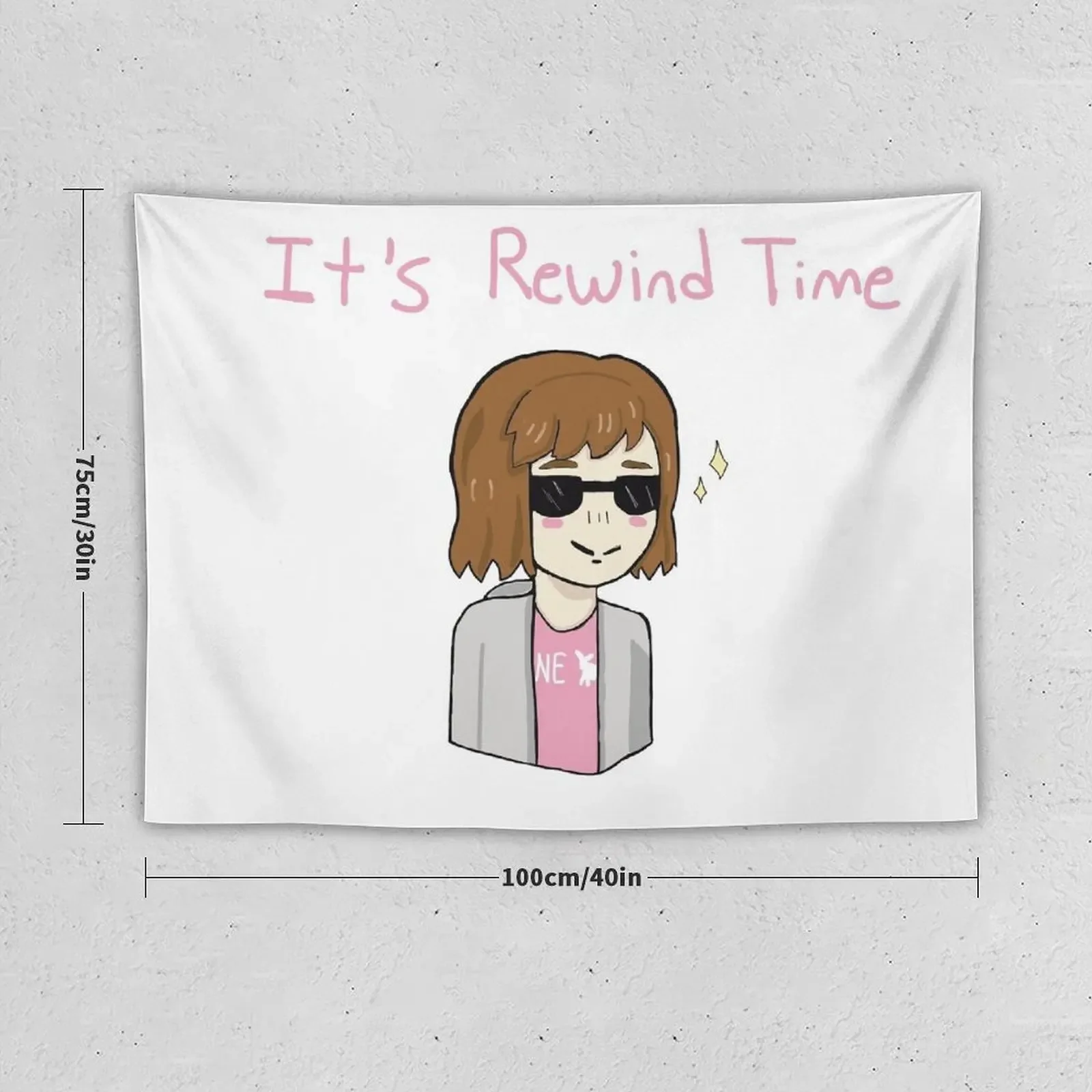 It's Rewind Time Tapestry Room Decorator Bedroom Decoration Tapestry