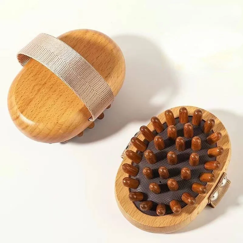 

Beech Hair Comb Massager Scalp Brush Airbag Massage Comb Wooden Cushion Anti-Static Scalp Brush Hair Combs