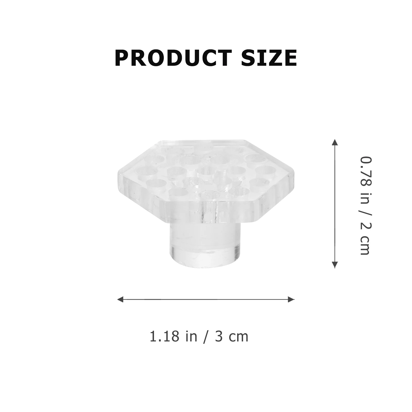 

5pcs Base Plug Acrylic Holder for Fish Tank Aquarium Coral Plug For Rack Supplies Decor Pet Accessories Reef Equipment