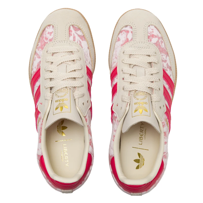 Tênis femininos Adidas (Adidas) Trefoil, sapatos modernos com bico em T, tênis de treinamento alemães, tênis leves e respiráveis, sapatos casuais Jr8841