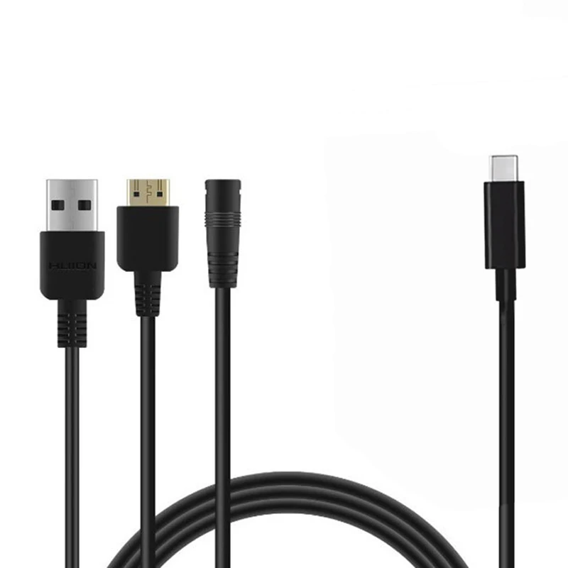 

3 In 1 Cable for Huion Kamvas 22 Kamvas 22 Plus Graphics Tablet Monitor Pen Display