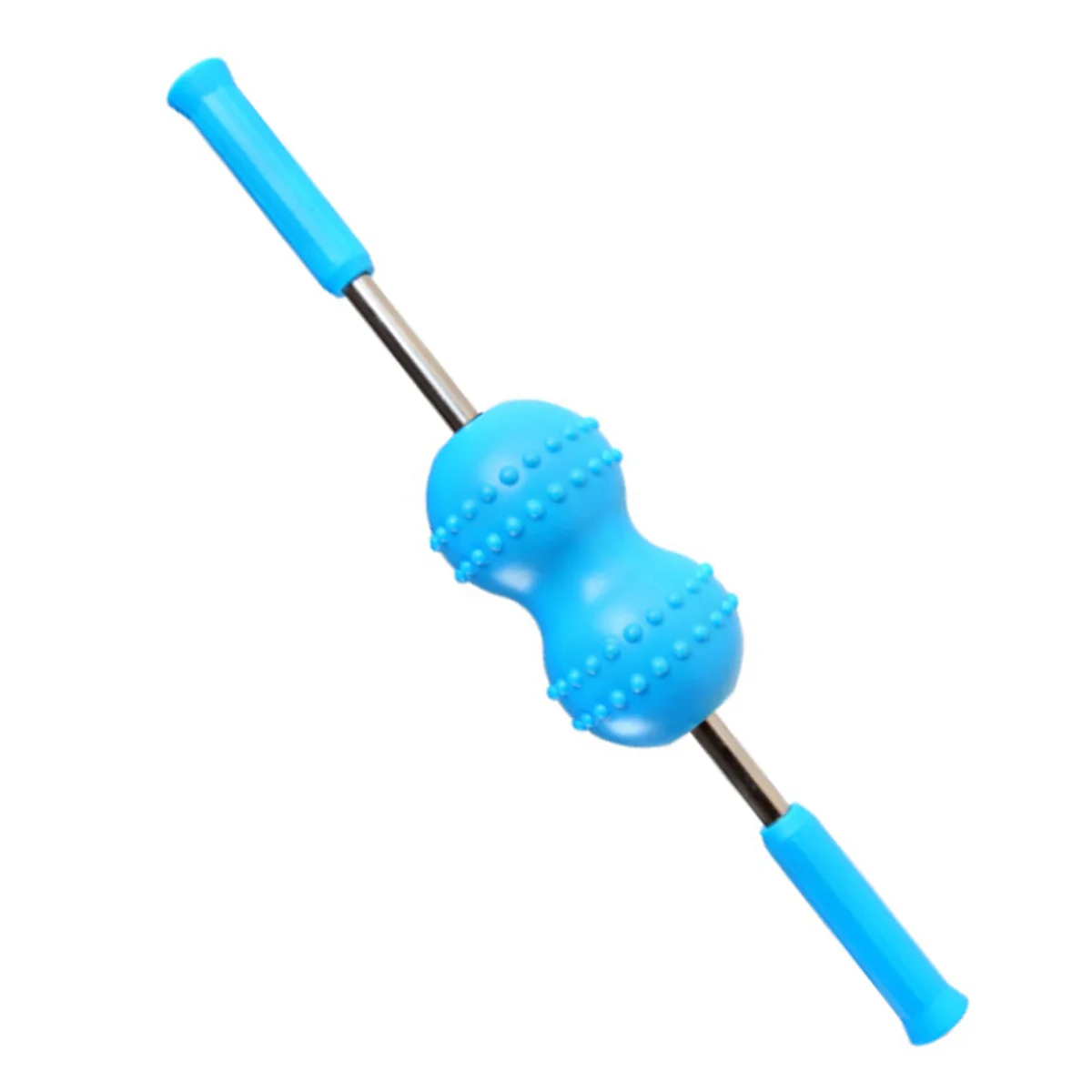 

Neck Massager Stick Blue Compact Ergonomic Design For Stress Relief Muscle Relaxation Multifunctional Massage Roller Tool Neck