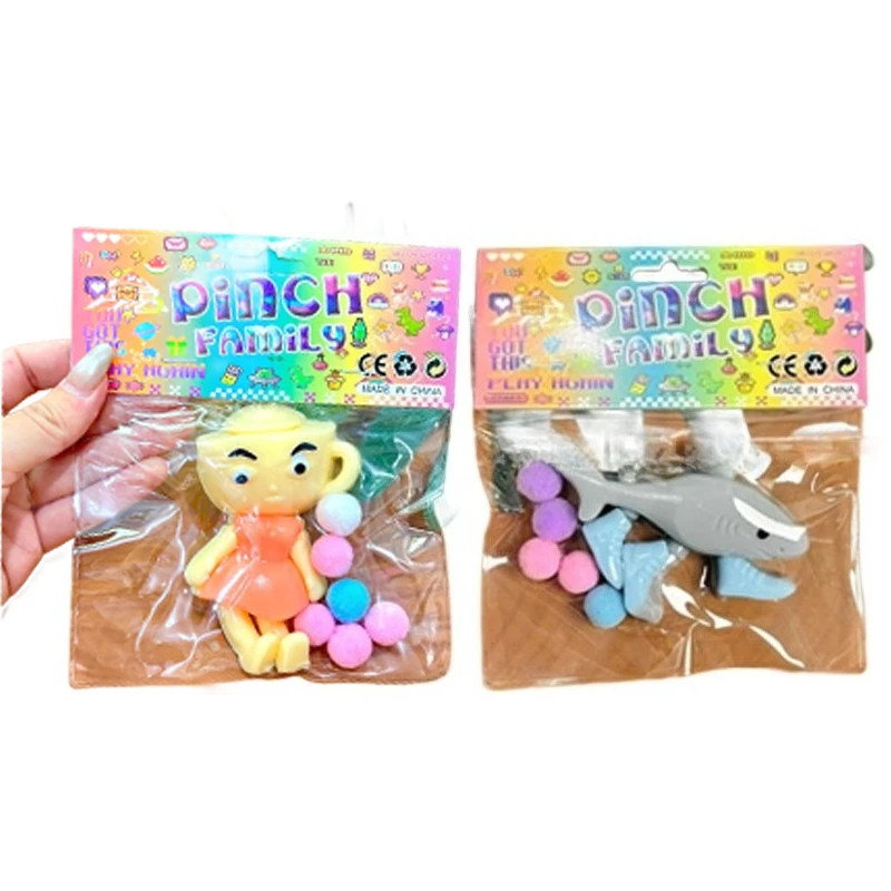 Tung Tungtung Sahar jouets à presser à collectionner Kawaii italien cerveau Fidget jouet Tralalelo Tralala requin Anti-Stress