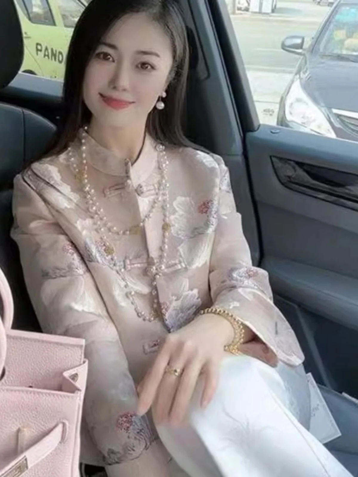 

Новое китайское короткое пальто для женщин, осенне-зимнее, улучшенное, в стиле Тан, с воротником в национальном стиле, вдохновленное Дзен, с открытым передом.