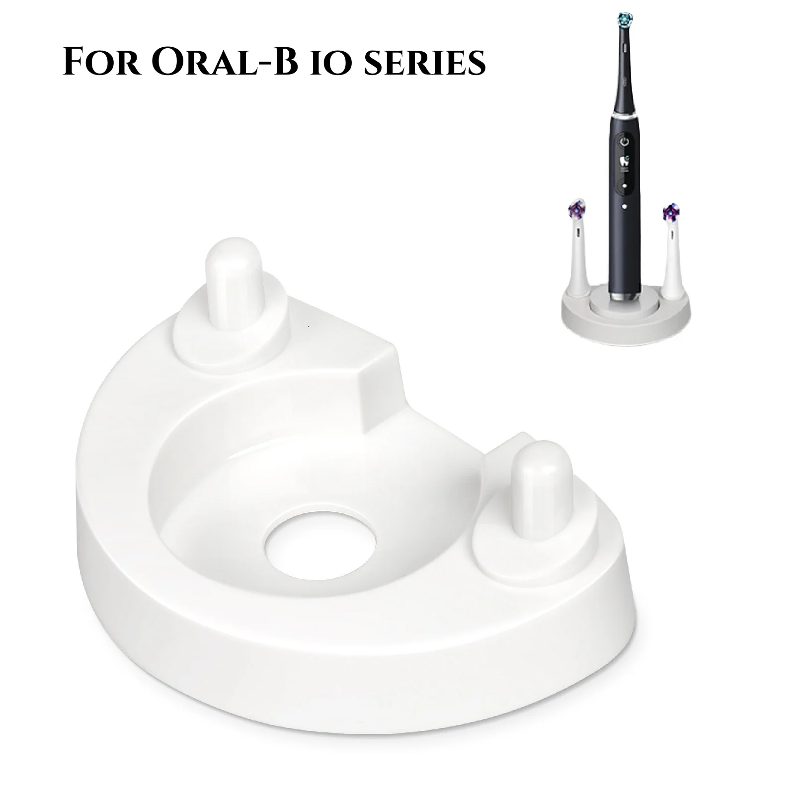1 Pc Toothbrush Holder for Oral-B IO Electric Toothbrush Stand Toothbrush Storage Rack Tooth Brush Head Holder Charing Base Rack