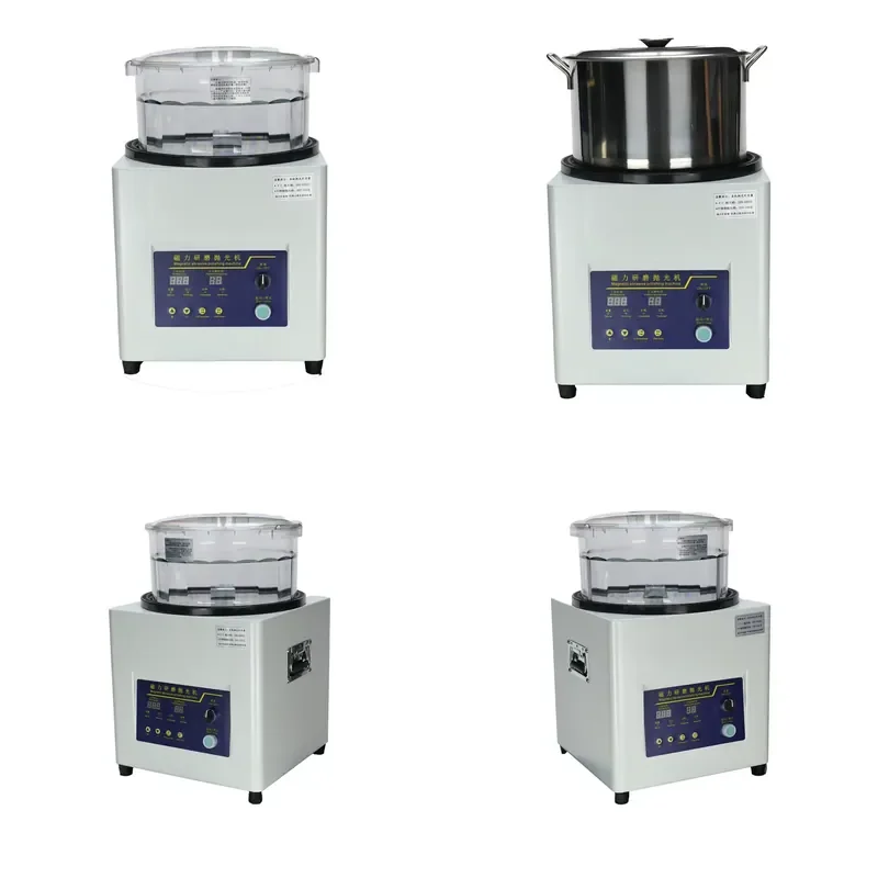 Factory Price Magnetic Polishing Machine for Jewelry Watches Electronic Hardware Frequency Conversion Magnetic Drum