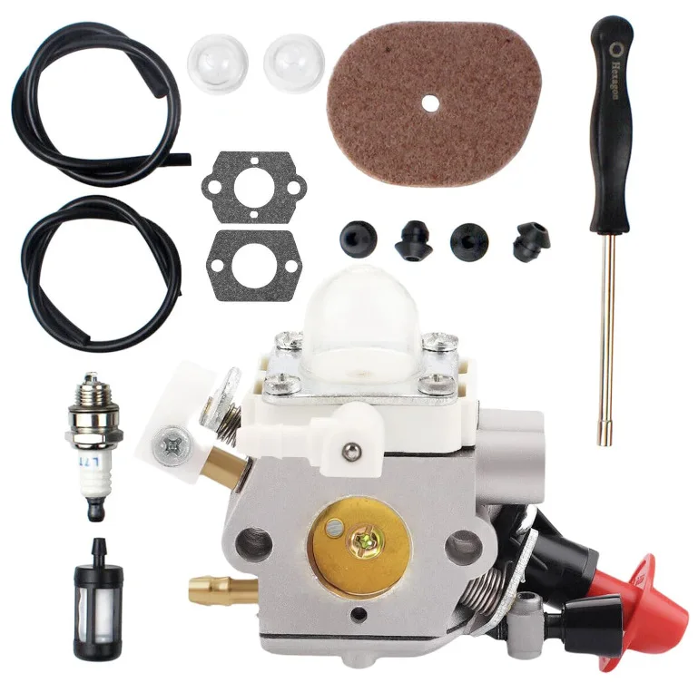 

Suitable for Zama C1M-S267A Stihl FS40, FS50, FS50C, FS56, FS70C, and FC56 carburetors