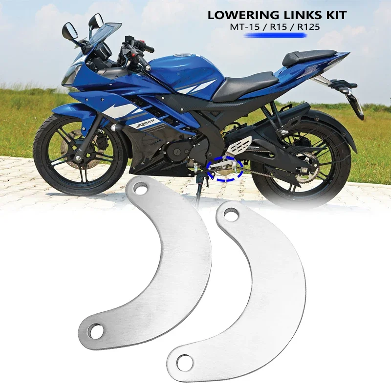

Fit For YAMAHA MT15 MT 15 YZF R125 R15 V2 V3 2011-2020 Motorcycle Rear Adjustable Suspension Drop Link Kits Lowering Kit 30mm