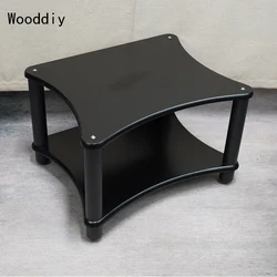 Wooddiy Customized Hifi Speaker Stand Shelf Amplifier Decoder Frame Rack Acoustic Stand Birch Plywood