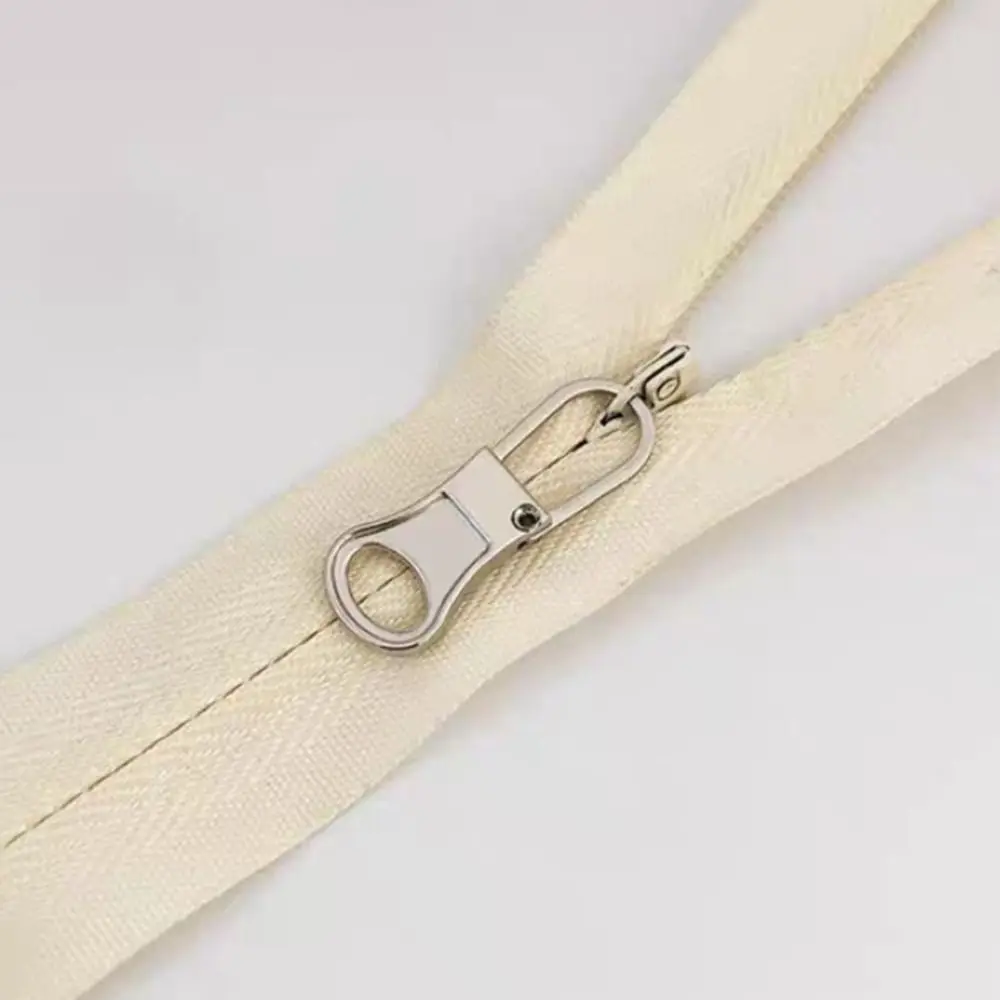 5PCS Replacement Metal Zip Detachable DIY Sewing Replacement Tab Zipper Backpacks Purses Repair Zipper Sliders Head