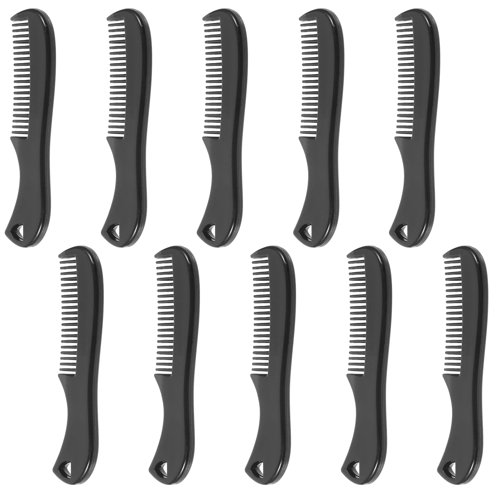 

10pcs Beard Comb for Men Styling Grooming Pocket Sized Hair Combs Mini Portable Barbers Modeling Tools