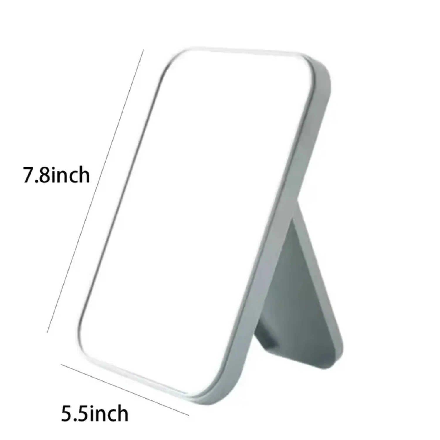 Specchio da scrivania pieghevole HD portatile Princess Beauty piccolo regalo da viaggio per donna