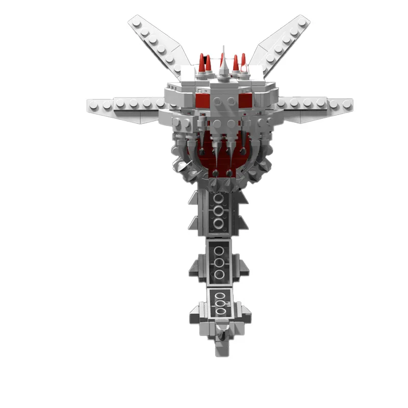 

284 шт. знаменитый аниме-персонаж фильма, часть белого дракона, строительный блок, модель дисплея, кирпичи, игрушки для мальчиков, сделай сам, сборка, рождественские подарки