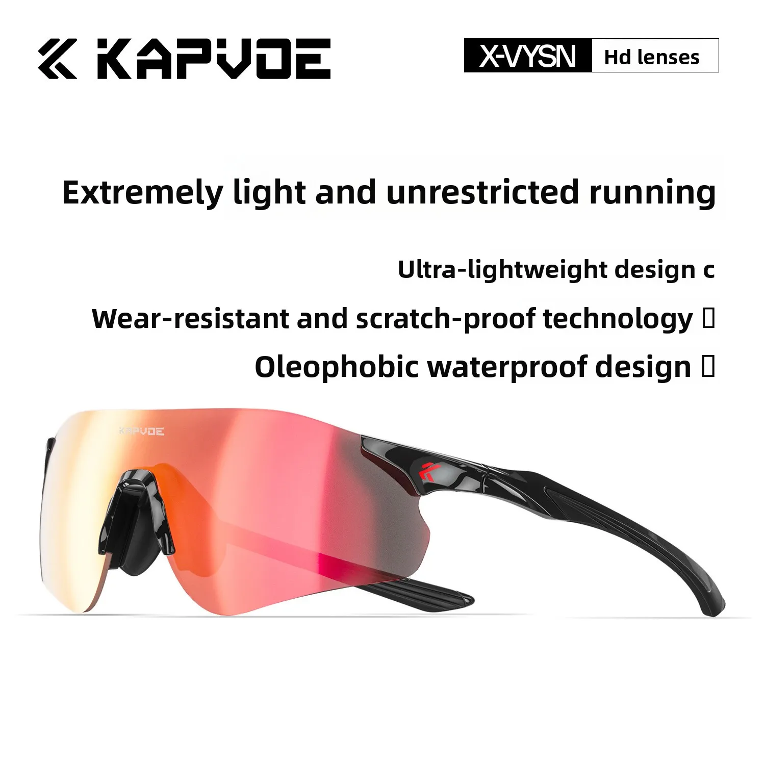 kapvoe-light-weight-photochromic-running-sunglasses-sports-for-men-marathon-cycling-glasses-mountain-bicycle-goggles-eyewear
