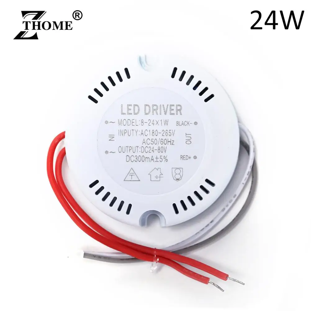 Imagem -04 - Round Led Driver Lighting Transform para Downlights Luzes de Teto 24w 36w 220v pc