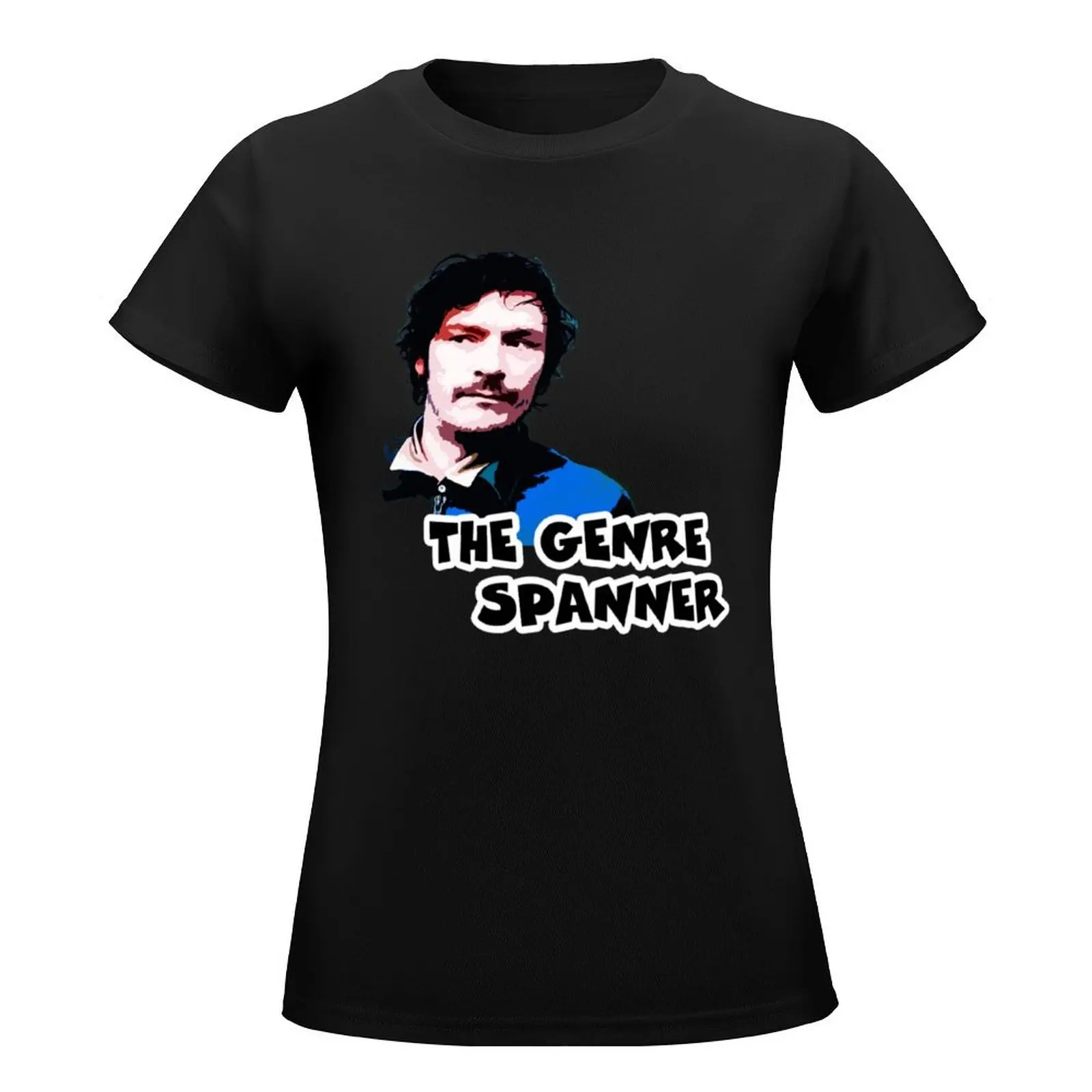 Howard Moon The Genre Spanner - Mighty Boosh T-Shirt animal prinfor Female clothing sports fans Women's tops