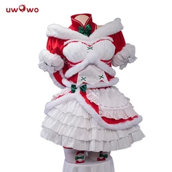 IN STOCK UWOWO Ramm Cosplay Costume Re:Zeroo Remm/Ramm Christmas Cosplay Party Halloween Costumes New Year Costume