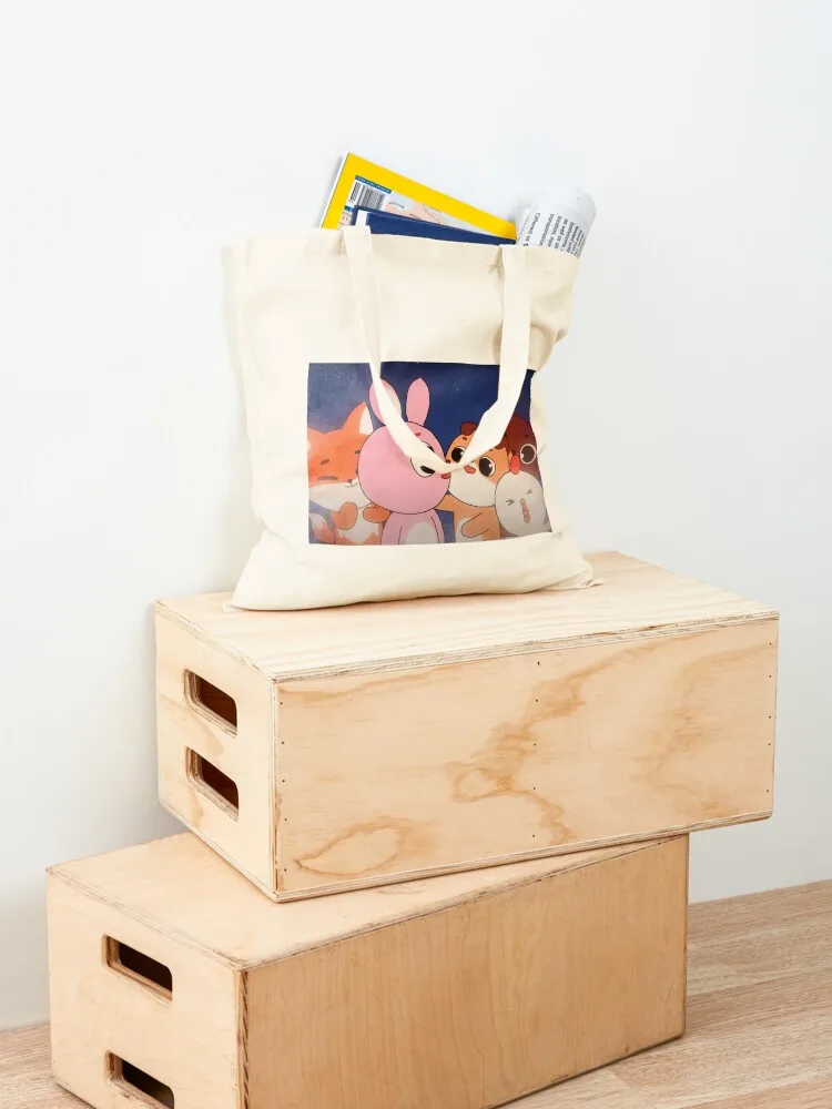 Day6 Denimalz حمل حقيبة تخصيص حمل حقيبة قماش حقيبة التسوق الكبيرة