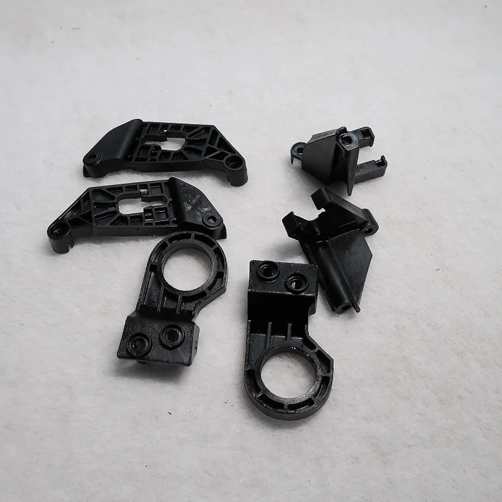 

For AUDI A5 8W6 2017-2019 HEADLIGHT HOUSING REPAIR KIT Headlight Parts Protect Ring Black Plastic Bracket