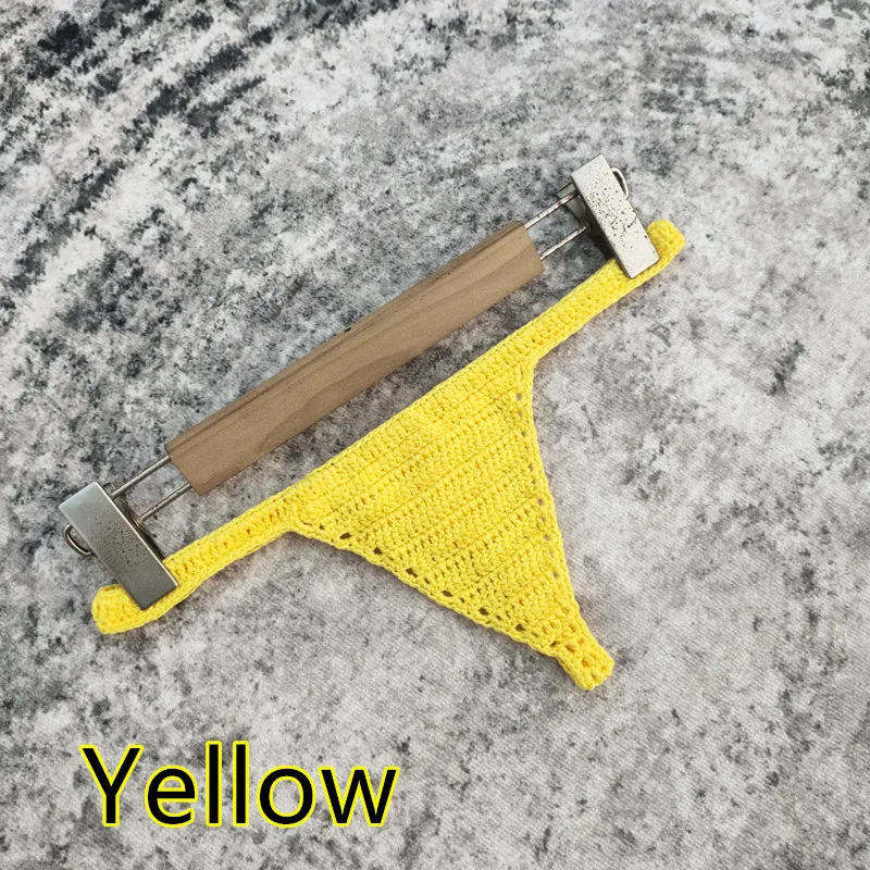 

Sexy Crochet Bikini Women Bohemian Beach Bathing Suit Handmade Swimwear