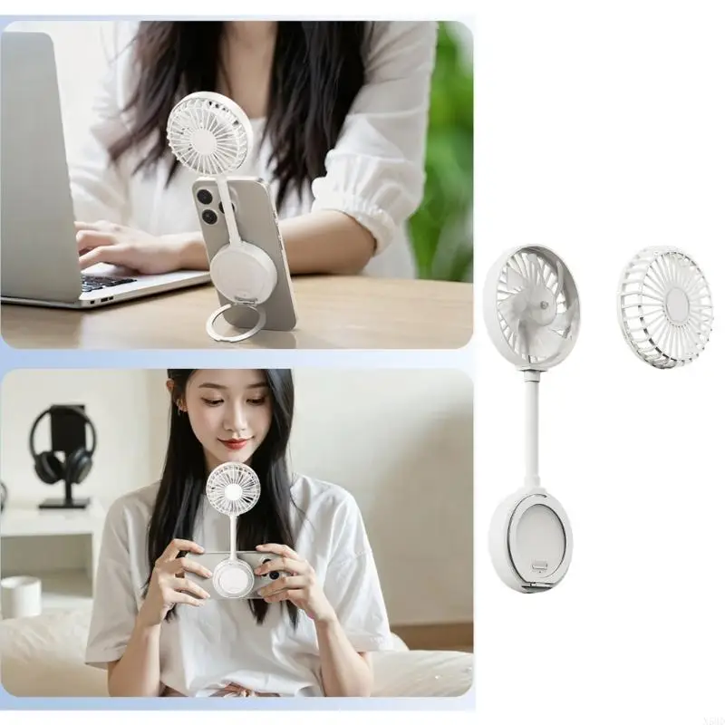 

Магнитный мини -USB -зарядный вентилятор портативный складной USB -тип C Перезаряжаемый N58D