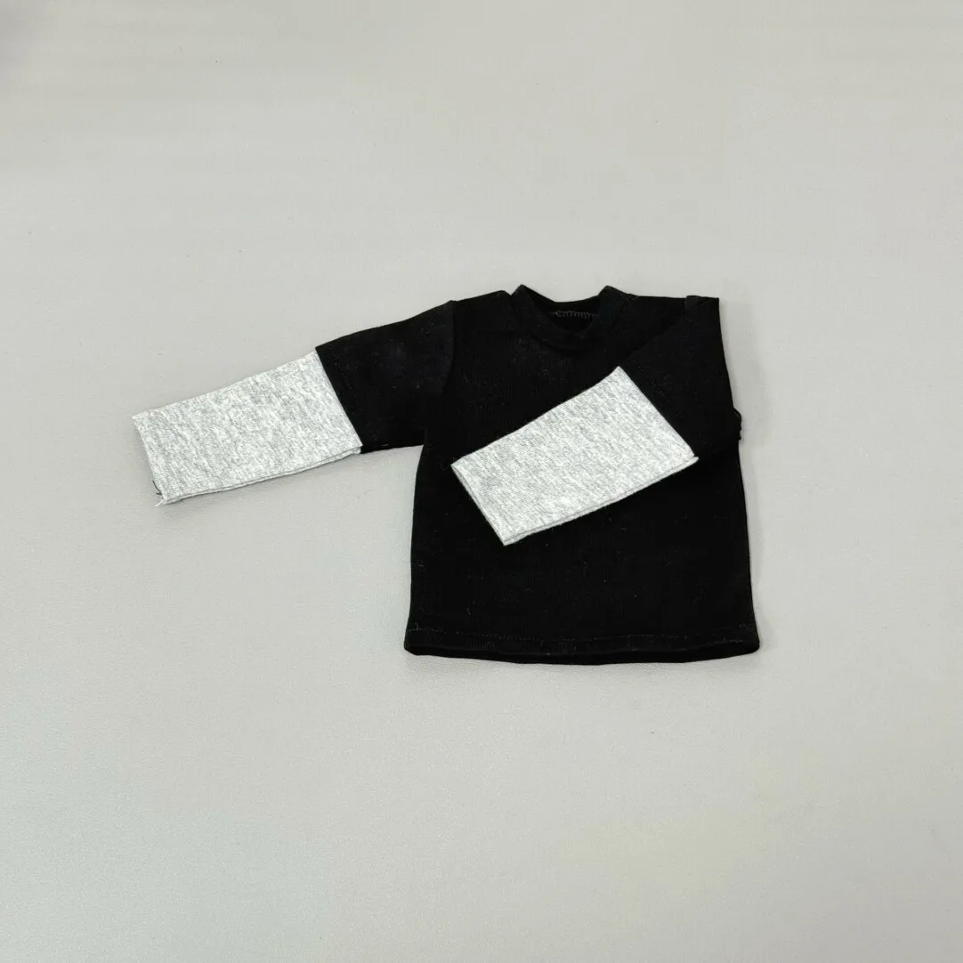 Roupas para Bonecas de 1/4 e 1/3 para Bonecas BJD de 45/70cm, Acessórios Casuais com Mangas Longas, Chapéu e Toalha, Brinquedos para Casa de Bonecas, Sem Boneca