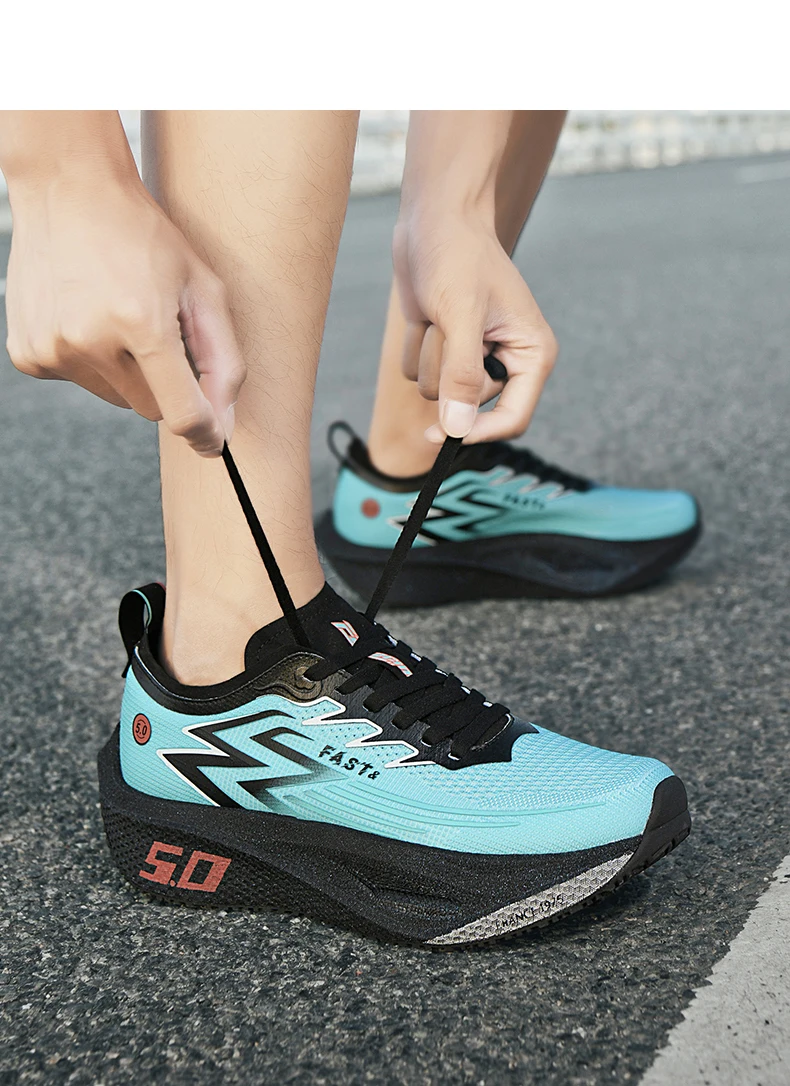 Männer Frauen Hochwertige leichte Laufschuhe Kissen Trainingsschuhe Leichte, verschleißfeste Turnschuhe – Detail 10