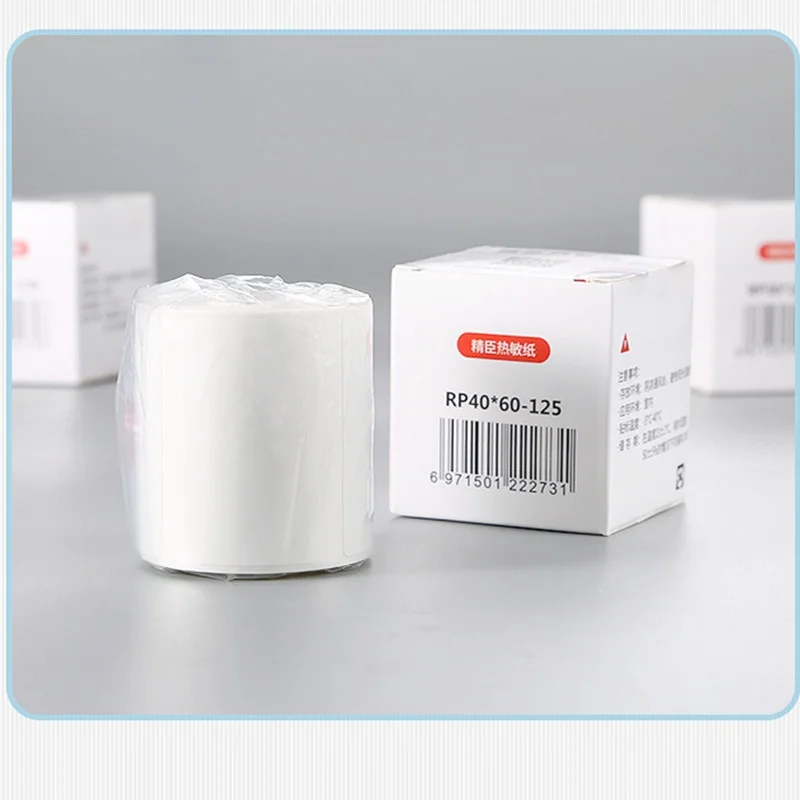 Thermal Label Paper Rolls Insert Printing Machines Can be Printed At Any Time Record Life Perfectly Multiple forms Cute Patterns